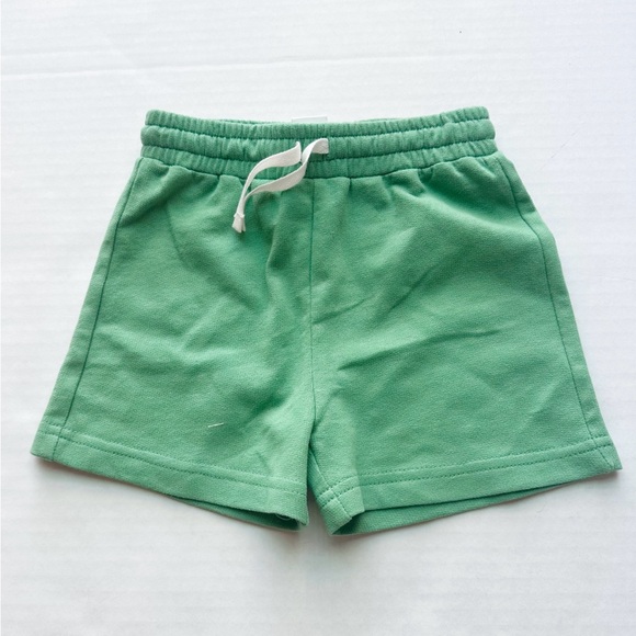 Cotton Jersey Sweatpant Shorts In Green NWOT - Picture 2 of 9